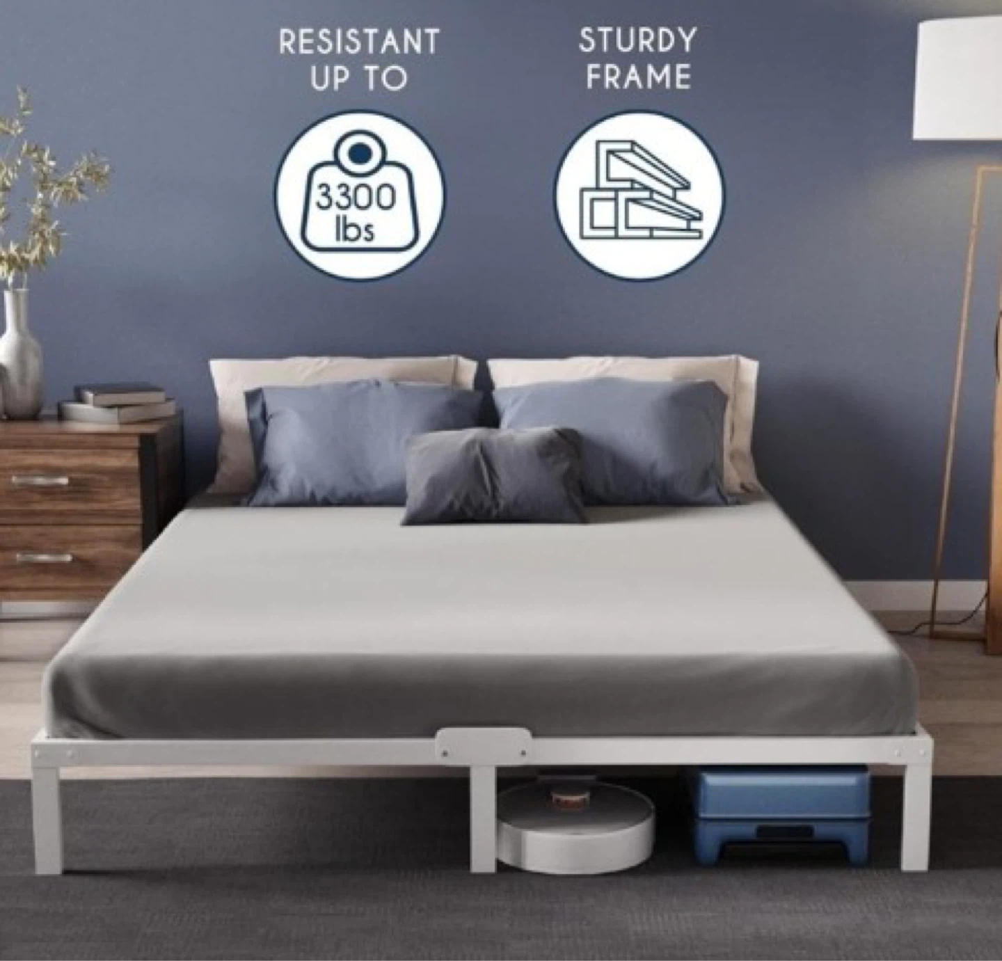 Dreamzie King Size Metal Bed Frame - photo 3