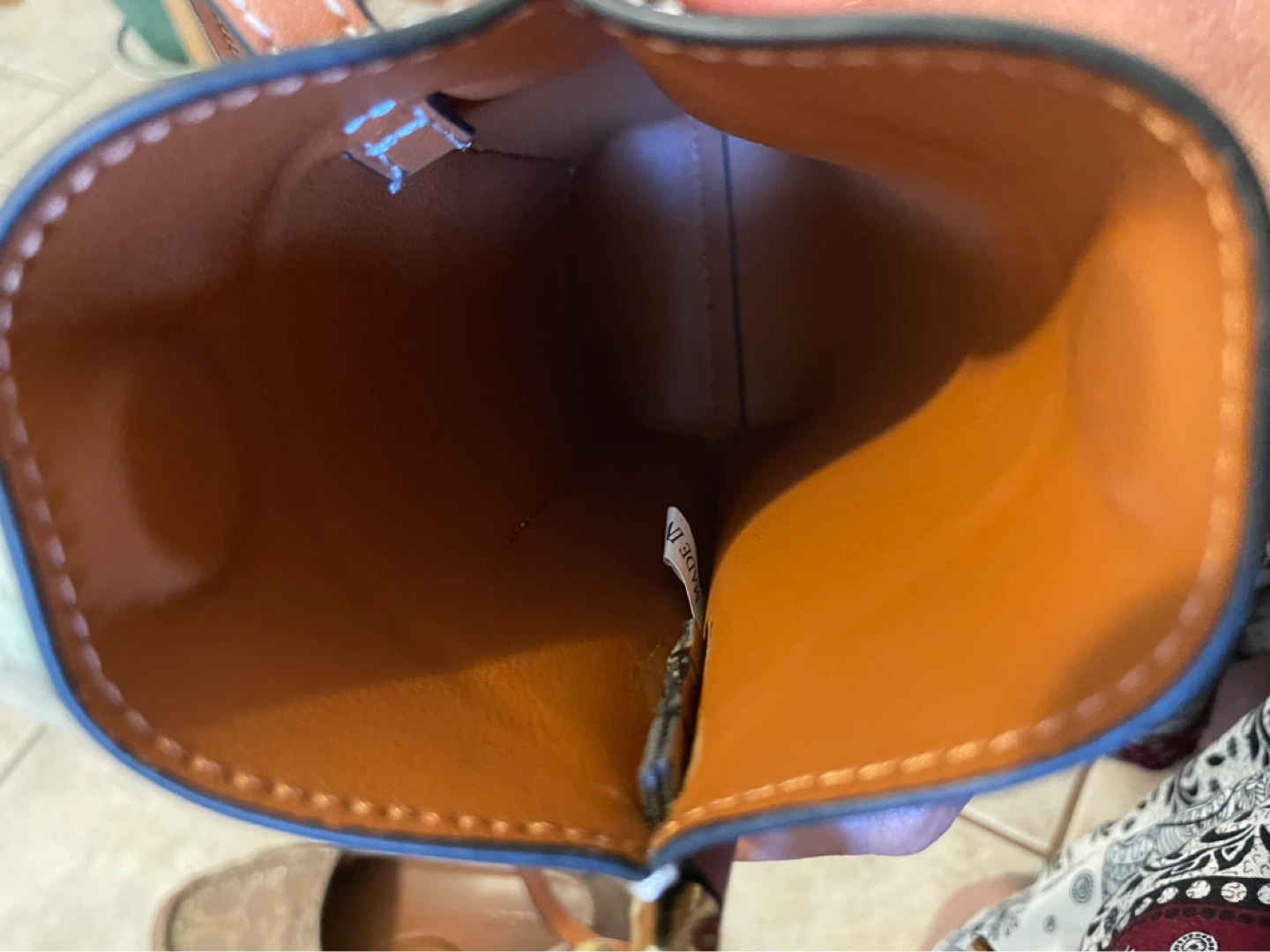 Brown Faux Leather Crossbody Phone Bag - photo 4
