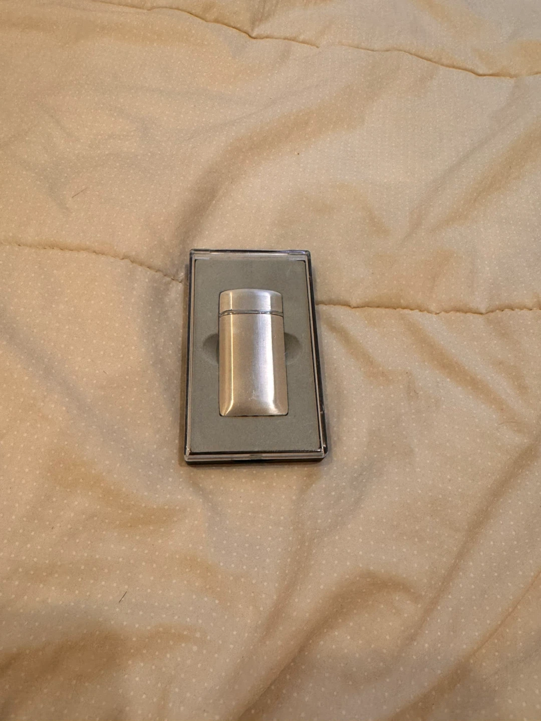 Silver Metal Lighter