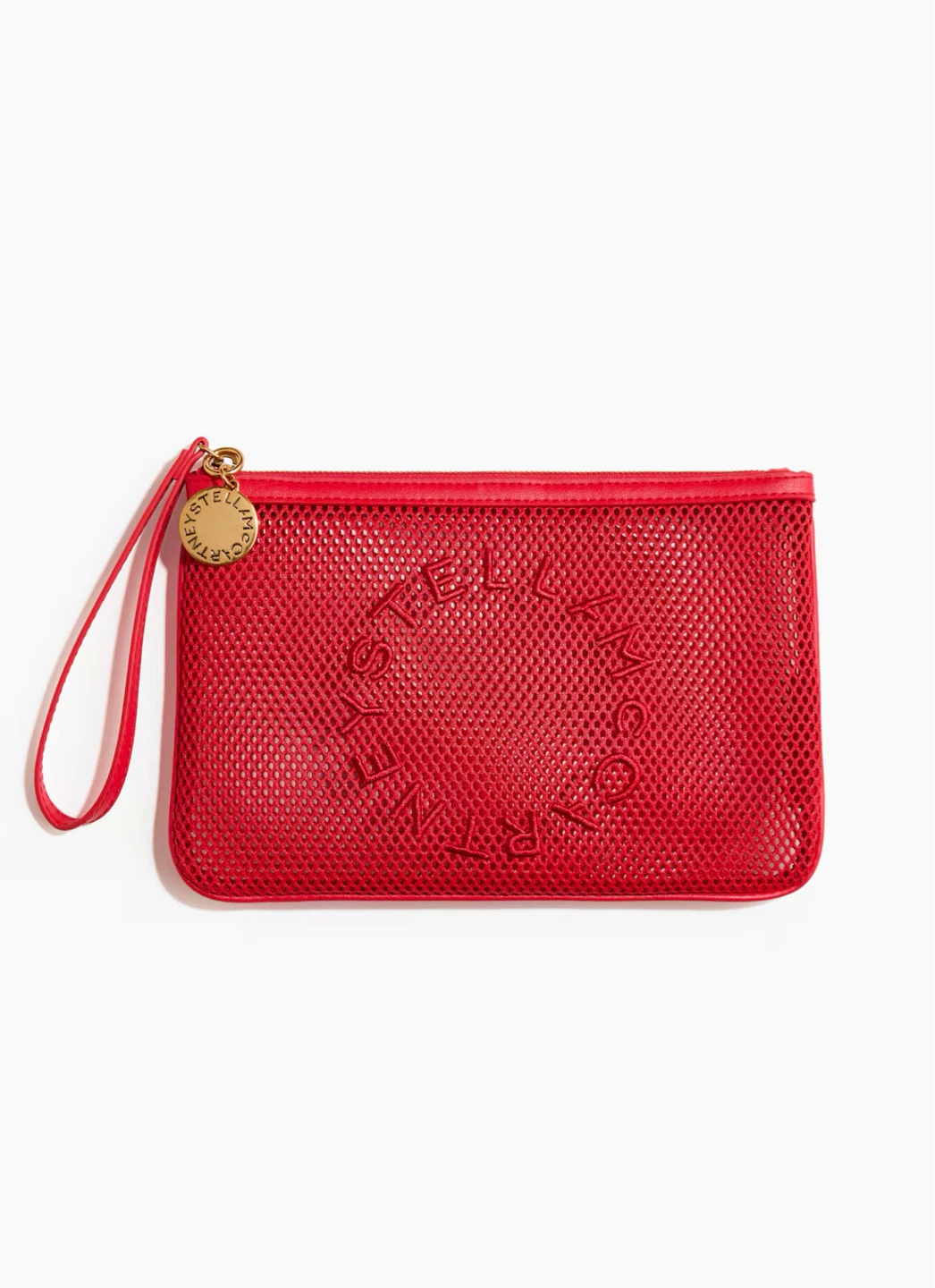 H&M Stella McCartney red mesh clutch bag - photo 4