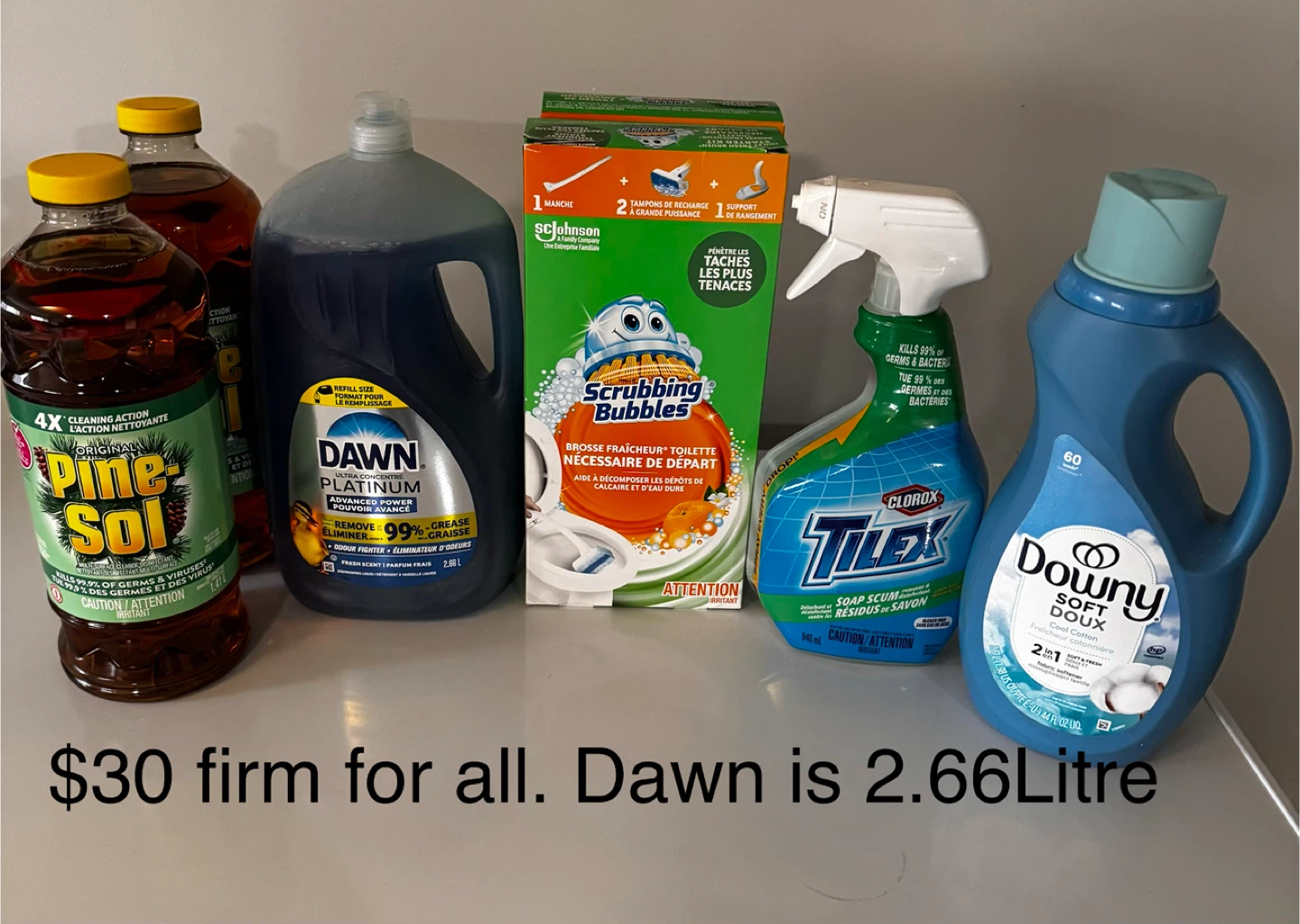 Cleaning Supplies, all new