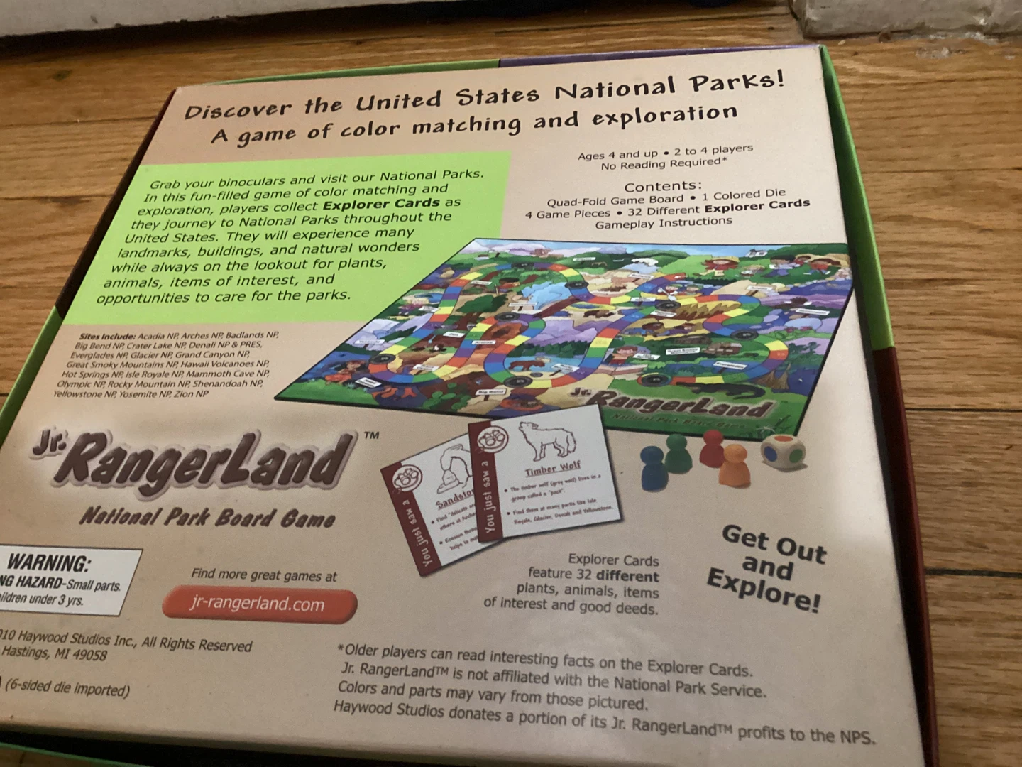 ⚽️Jr. RangerLand National Park Board Game - photo 2
