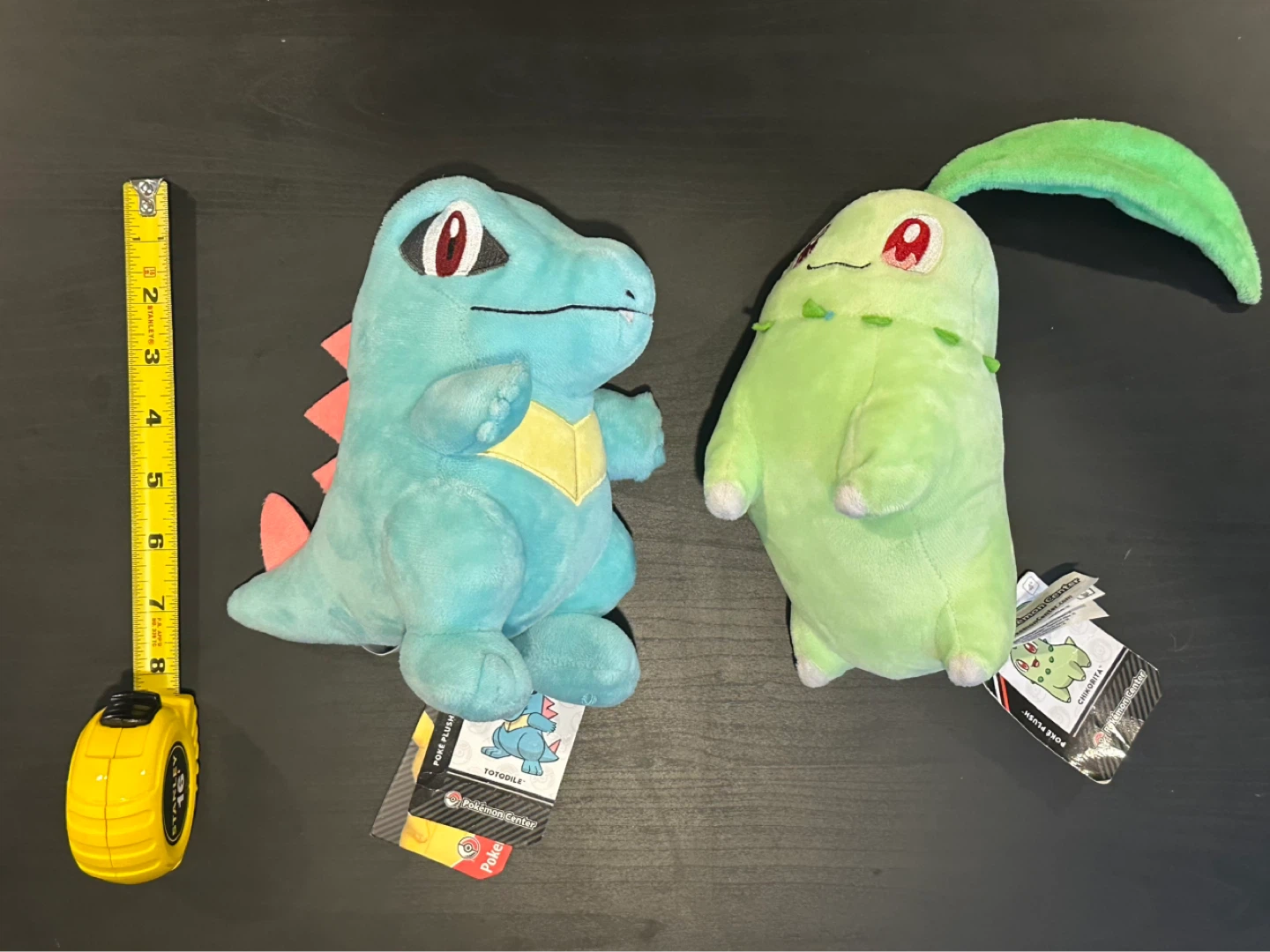 Pokémon Totodile & Chikorita Plushies ⚽