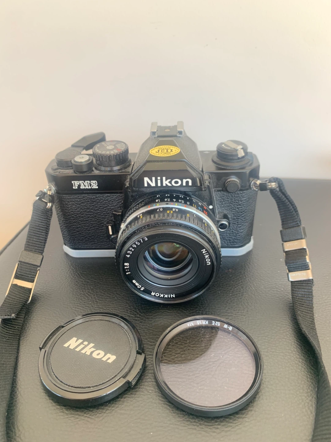Nikon FM2 35mm Film Camera with 50mm f/1.8 Nikkor Lens
