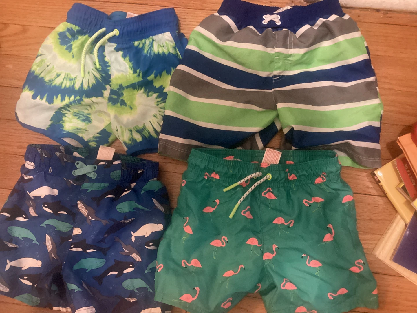 ⚽️ 2T Bundle of 4 Kids Swim Trunks