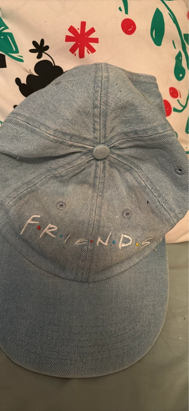 Friends experience hat  has a stain on the inside