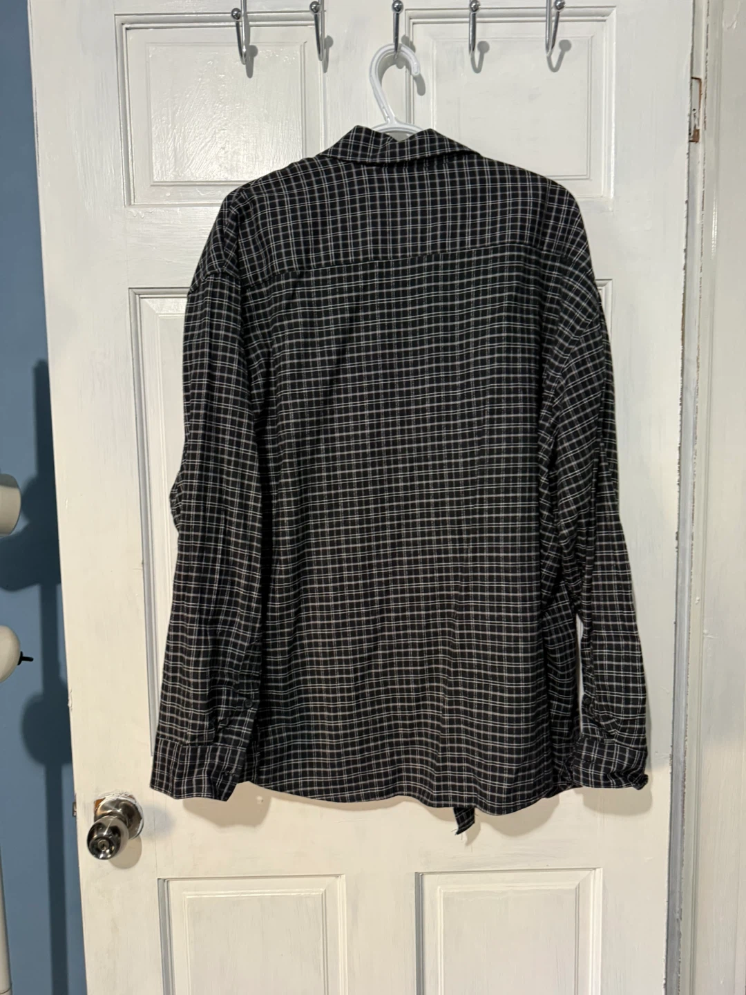 H&M Men's Plaid Loose Fit Shirt XL