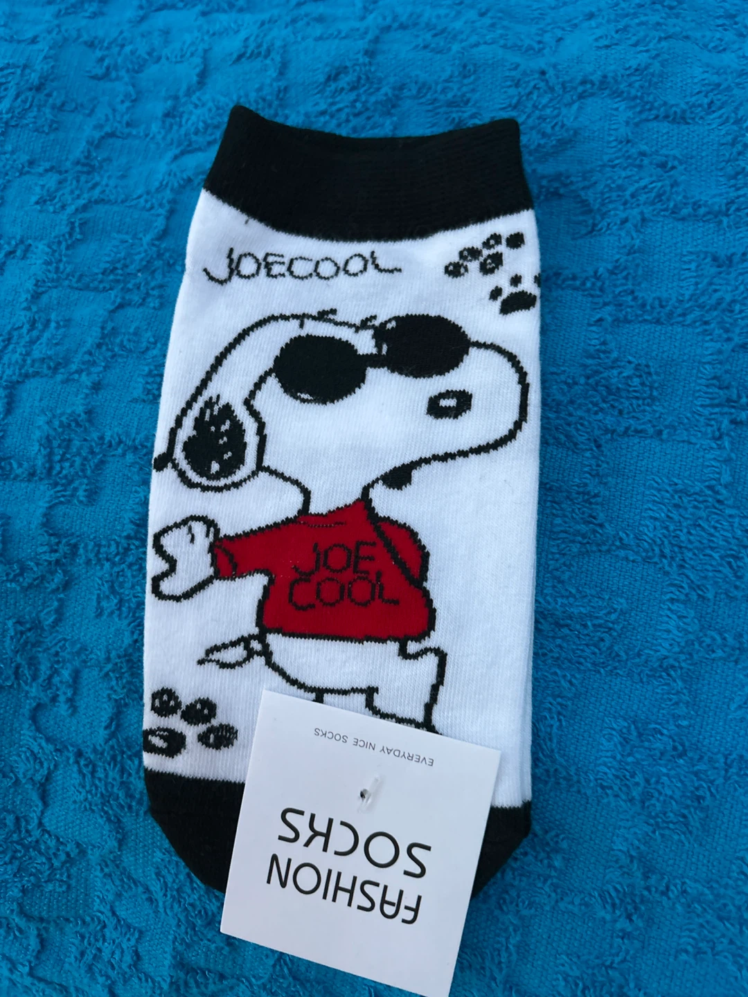 ⚽️ Fashion Socks with Snoopy "Joe Cool" Design