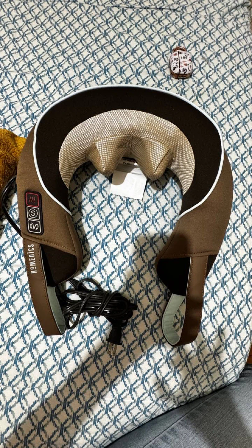 HoMedics ⚽️ Shiatsu Neck and Shoulder Massager NMS-375 - photo 2