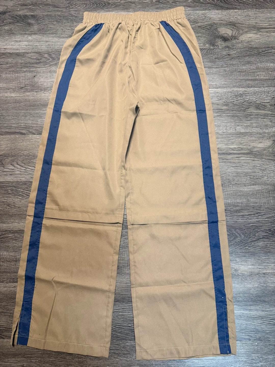 Vintage Contrast Striped Straight Leg Pants - Size M - photo 2