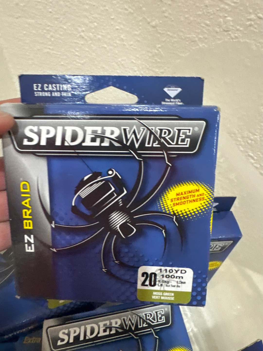 Spiderwire EZ Braid Fishing Line - Moss Green - photo 3