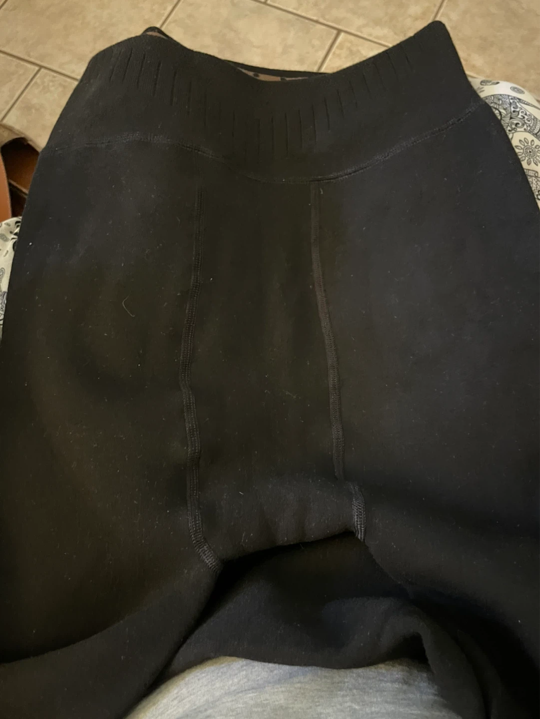 Black Leggings and dark brown - photo 2