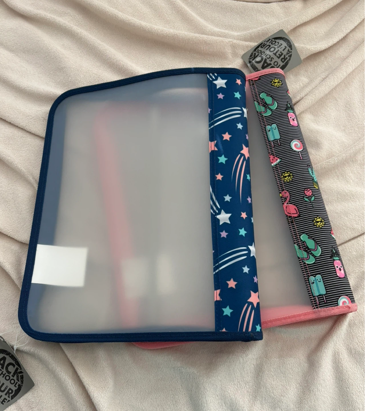 Back to School 3 ring binder/Folder