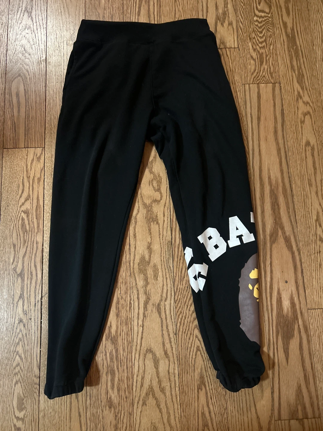 A Bathing Ape Black Sweatpants