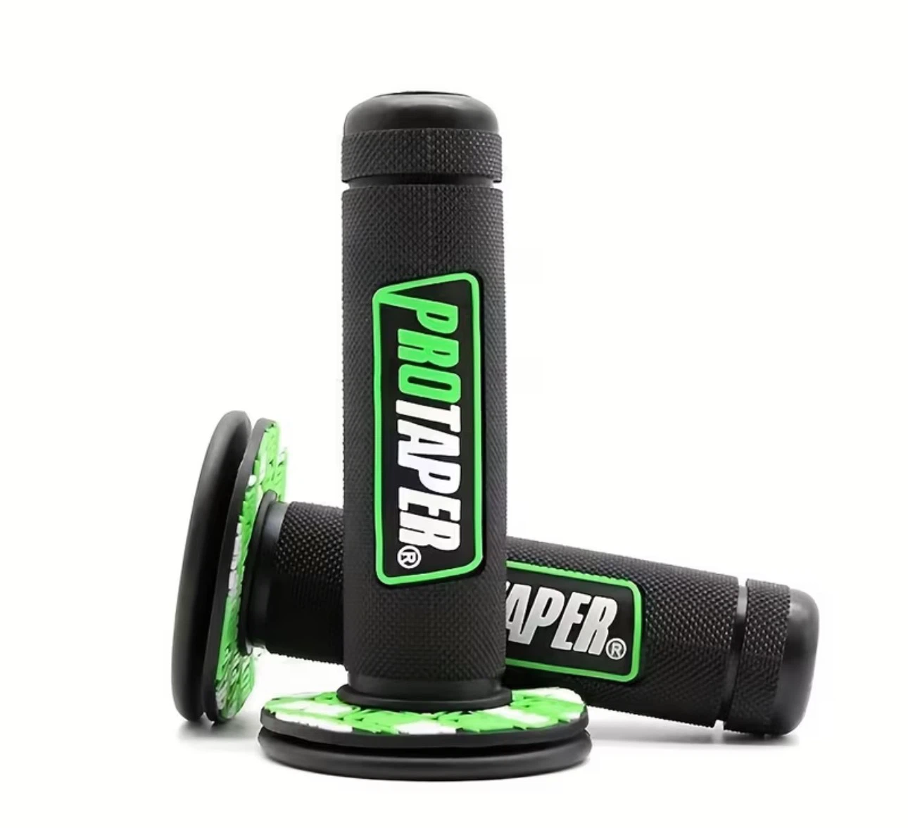Pro Taper Motorcycle Grips Black/Green