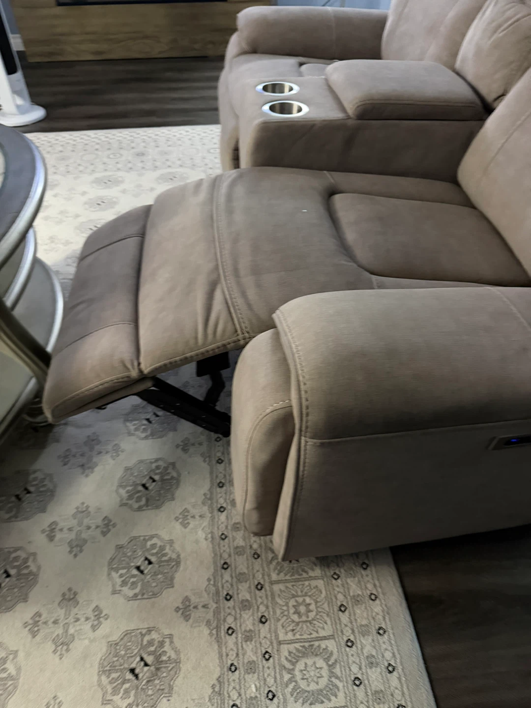 Power Reclining Sofa and Loveseat Set - photo 5