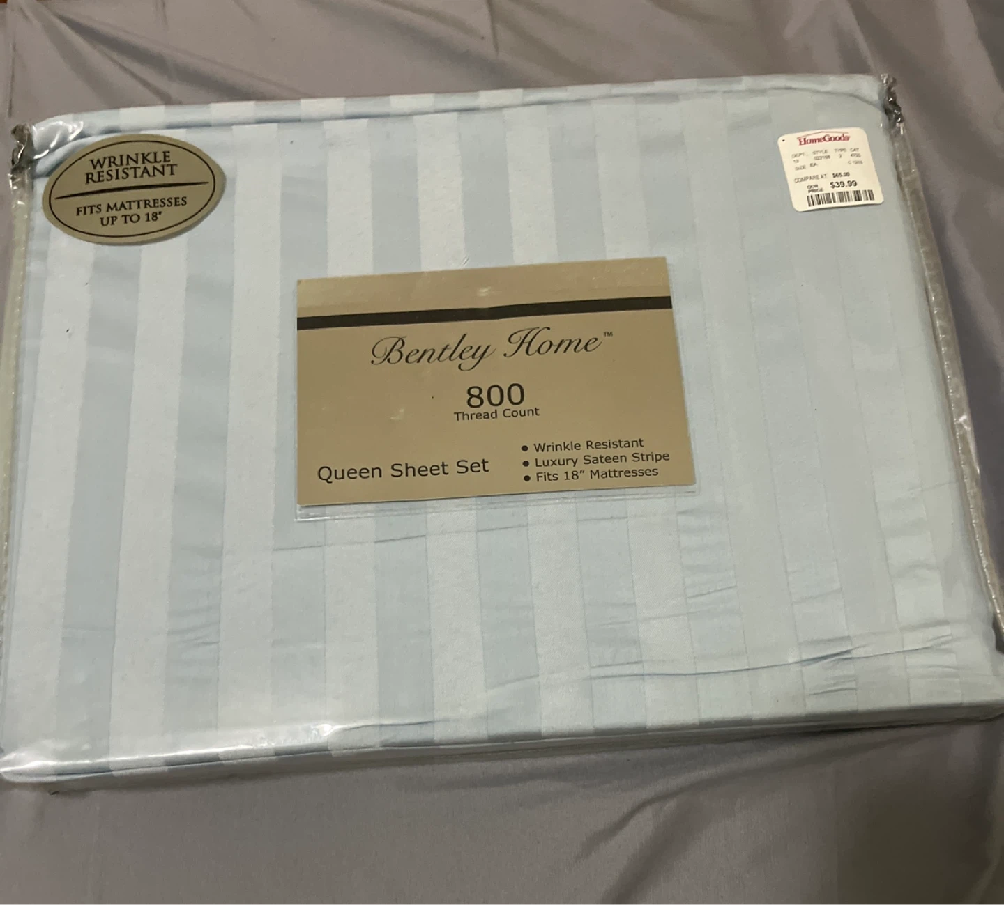 ⚽️Bentley Home Queen Sheet Set - 800 Thread Count
