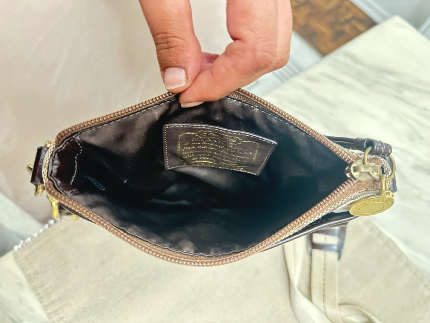Coach Monogram Crossbody Bag - photo 5