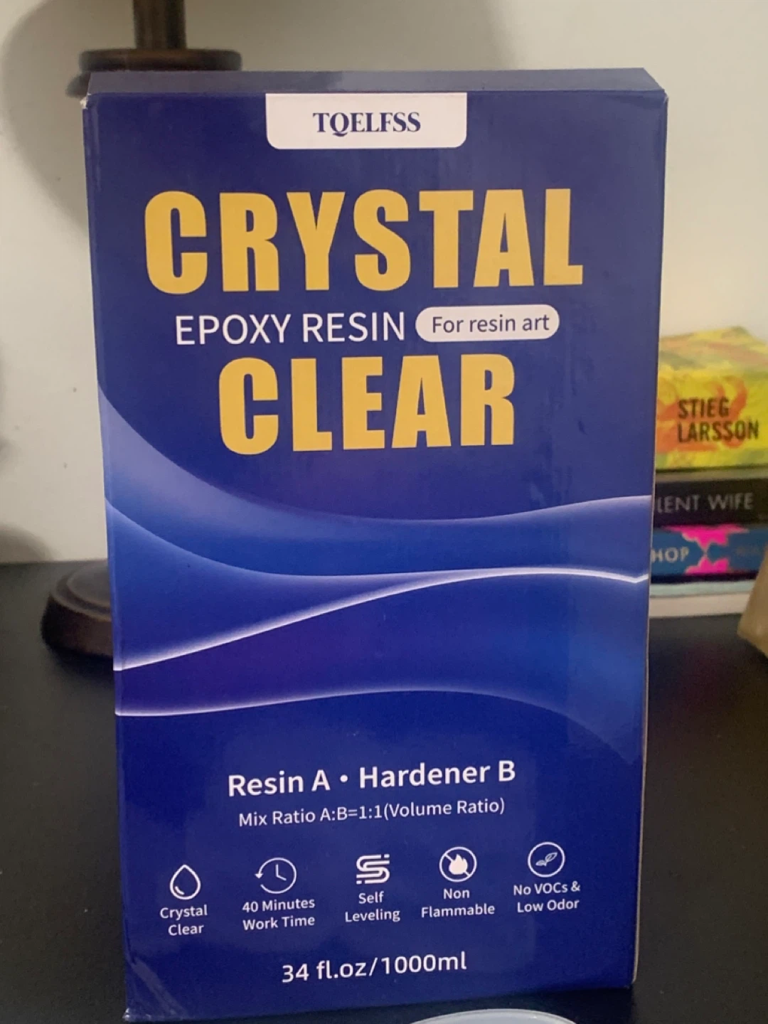 Crystal Clear Epoxy Resin Kit and resin molds