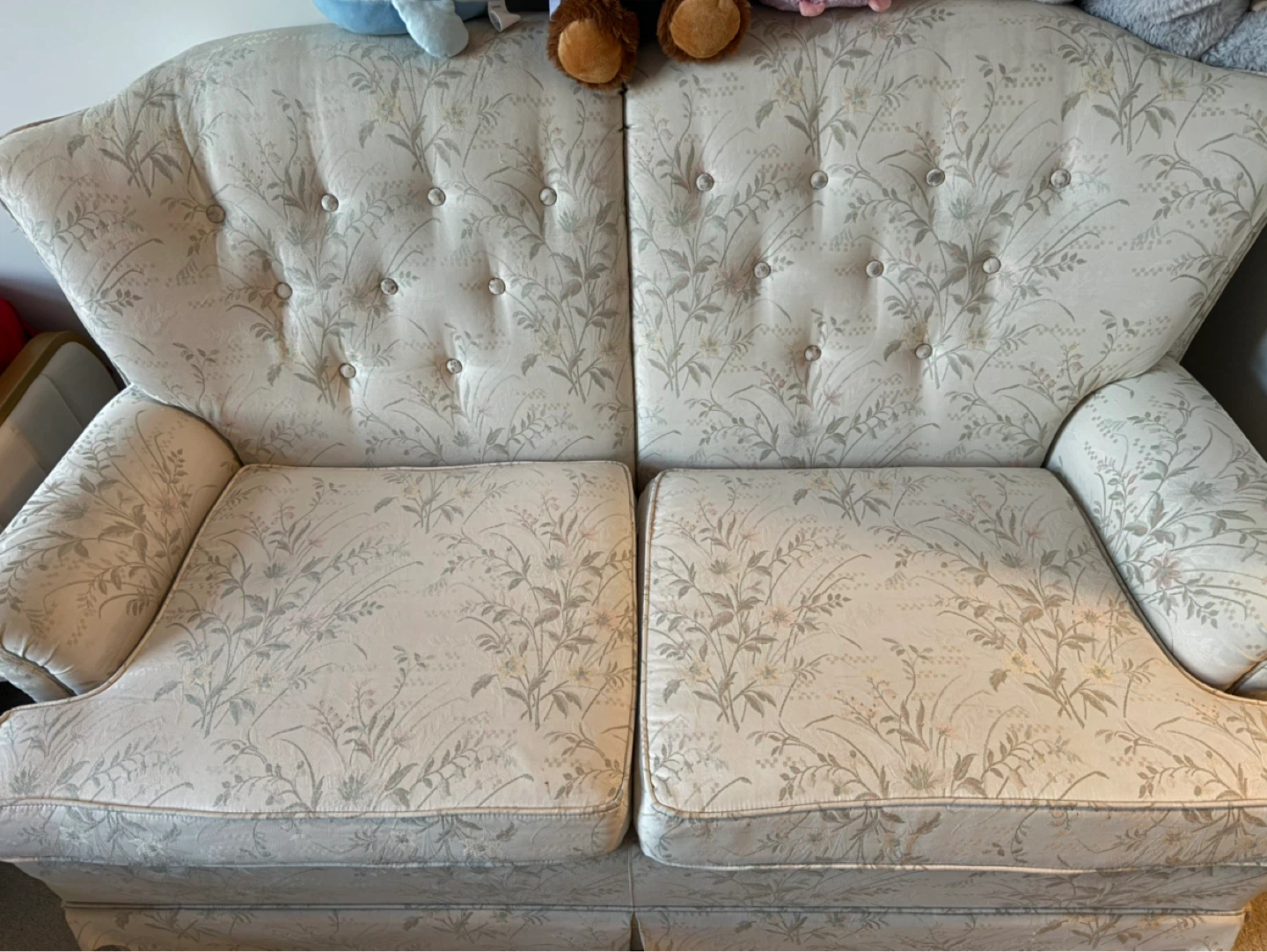 Floral Loveseat Sofa ⚽ - photo 2