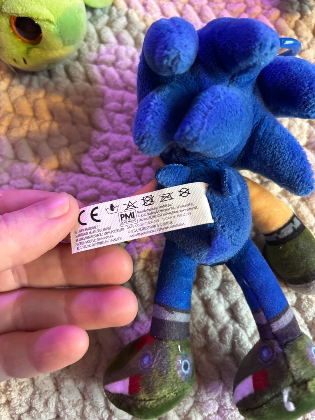 Sonic Prime Plush Toy Keychain - photo 2