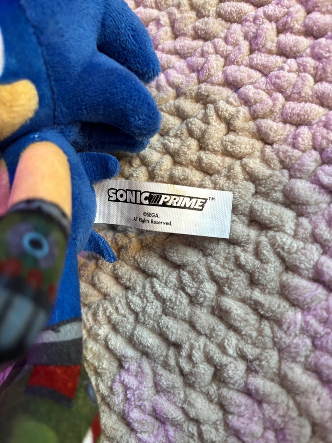 Sonic Prime Plush Toy Keychain - photo 3