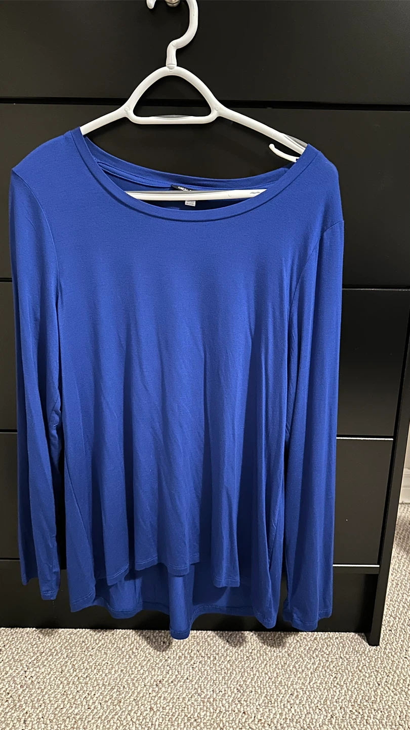 Cable and Gauge Blue Top Shirt - photo 2