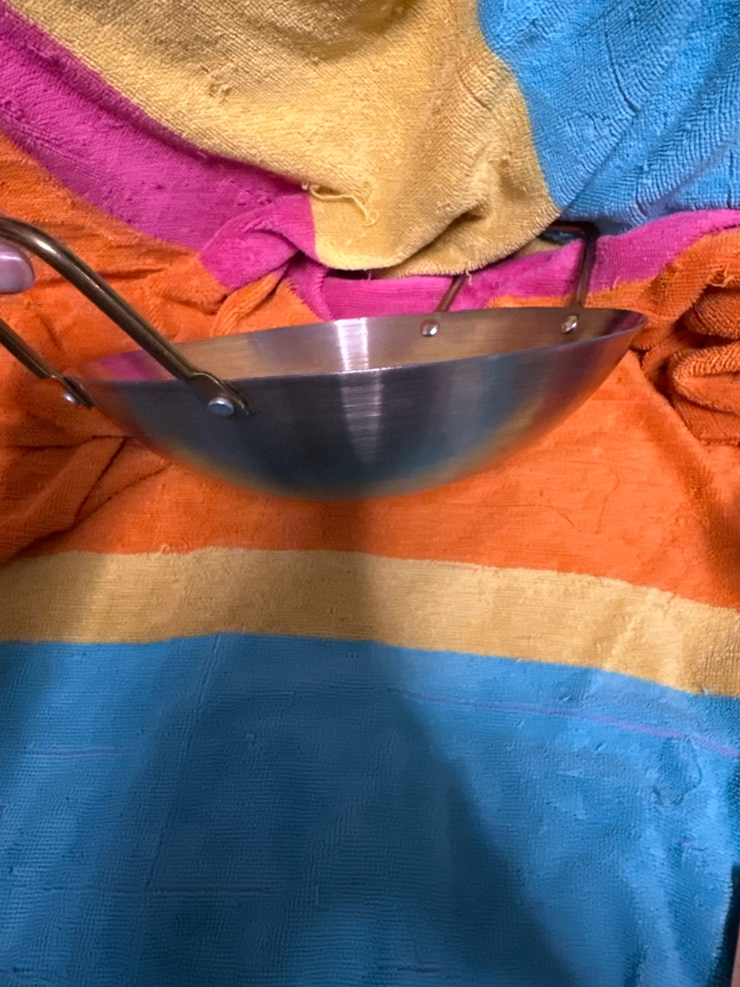 ⚽️ Stainless Steel Small Wok/Pan - photo 2