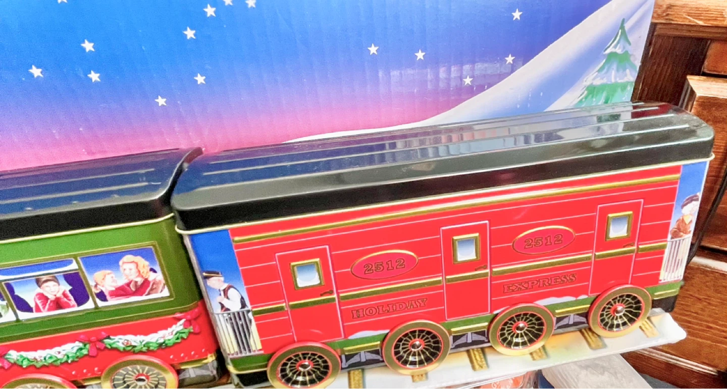 Christmas Train cookie Tin Set - photo 5