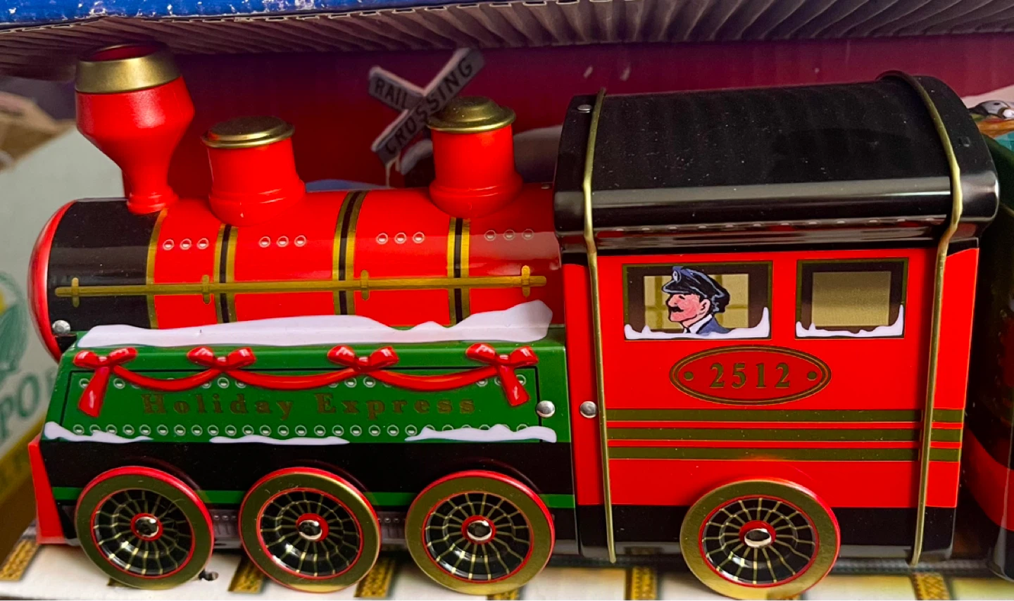 Christmas Train cookie Tin Set - photo 2