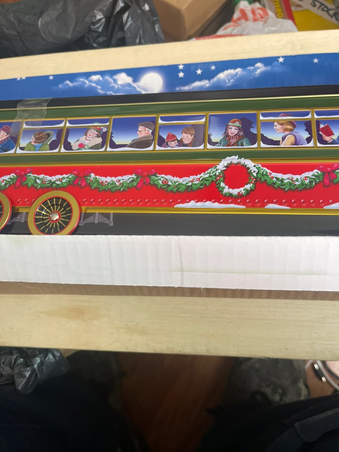 Christmas Train cookie Tin Set - photo 4