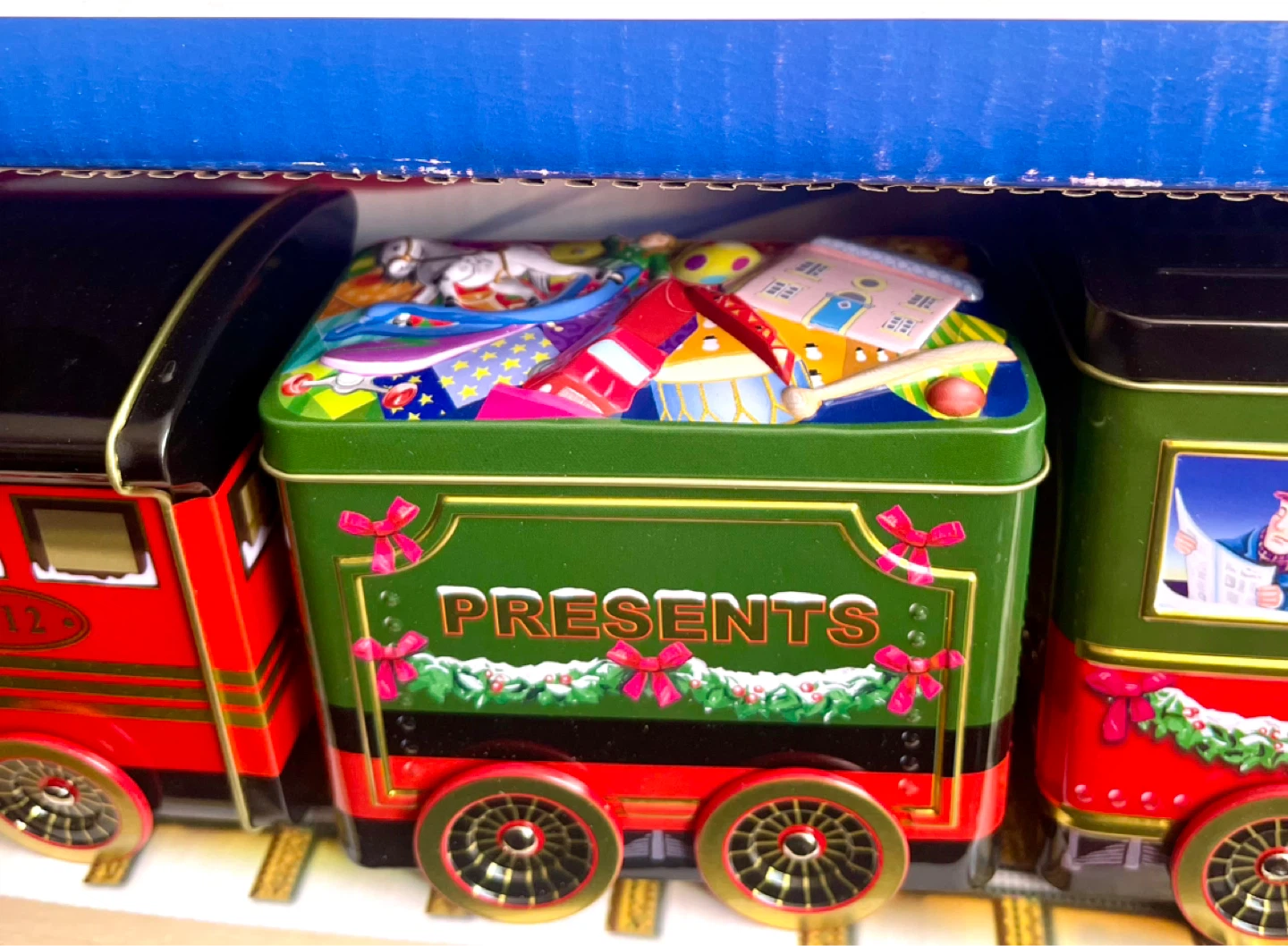Christmas Train cookie Tin Set - photo 3