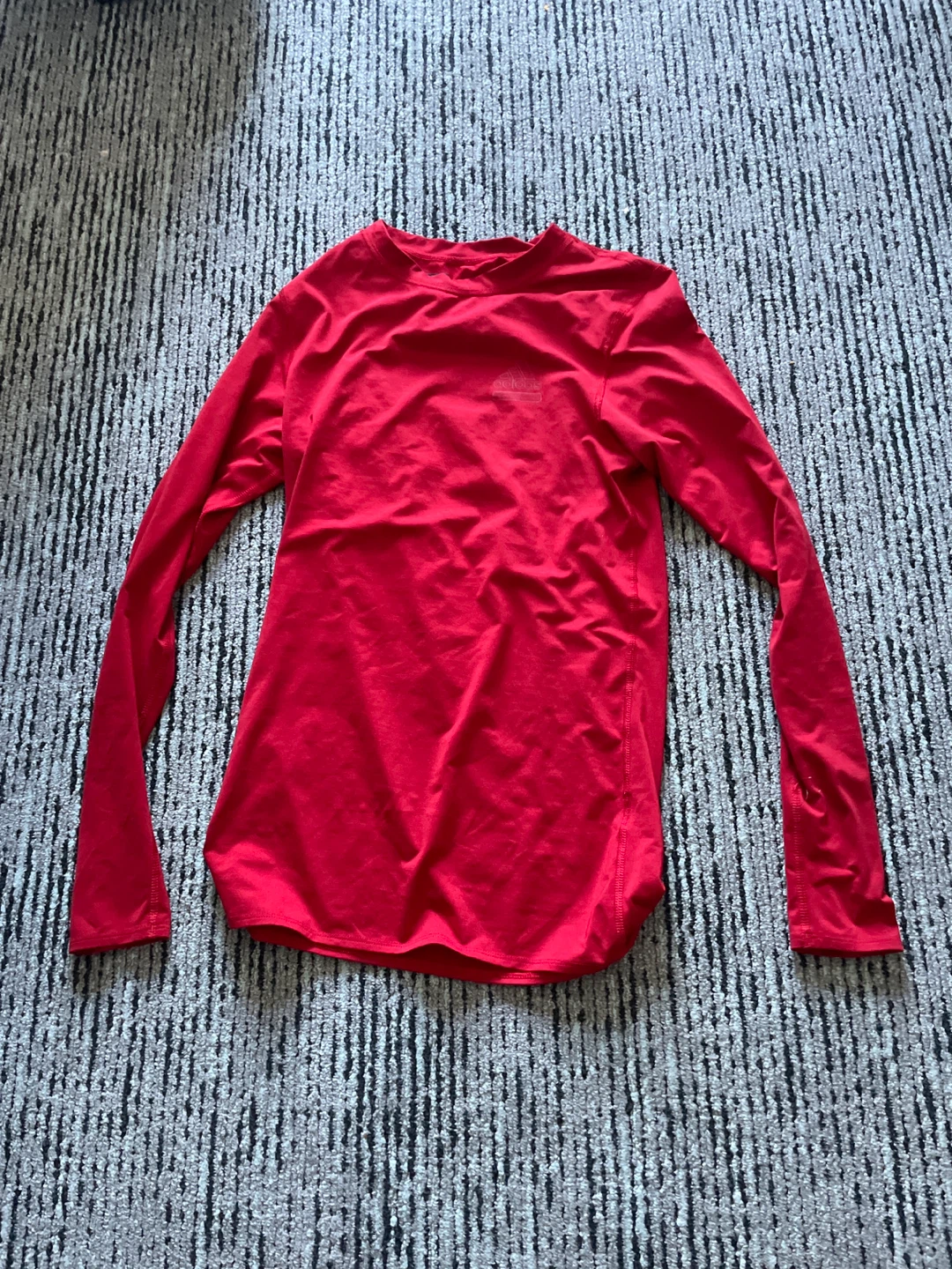 ⚽️Adidas Long Sleeve Shirt Red