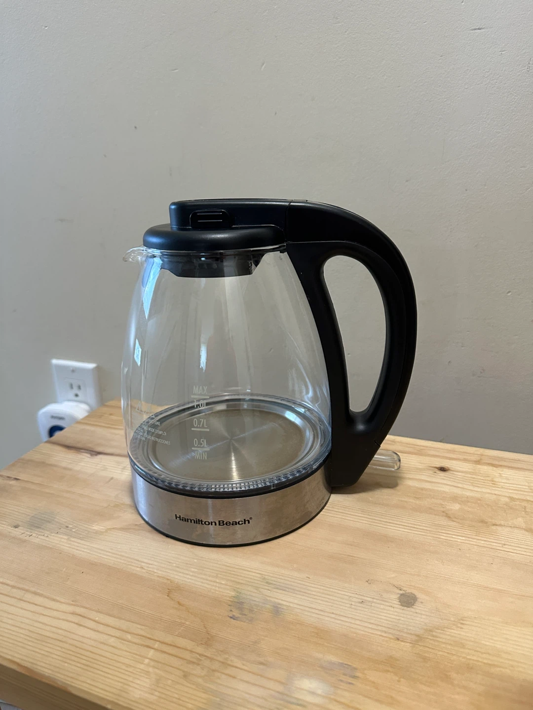 Hamilton Beach Glass Electric Kettle