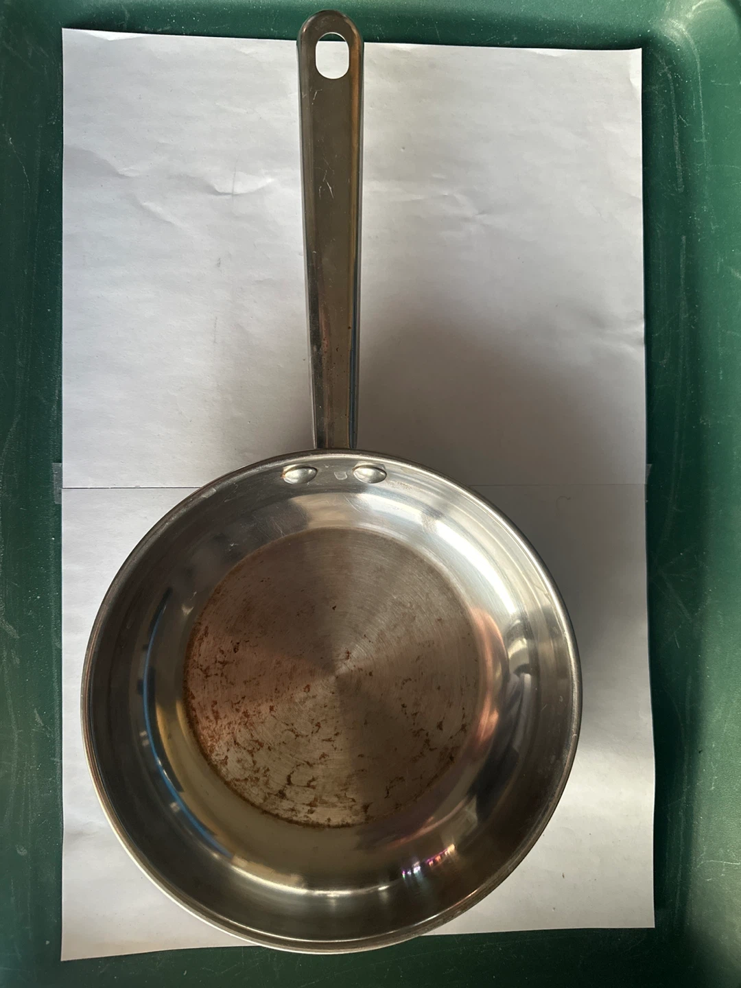 Betty Crocker Stainless Steel Frying Pan ⚽️ - photo 2