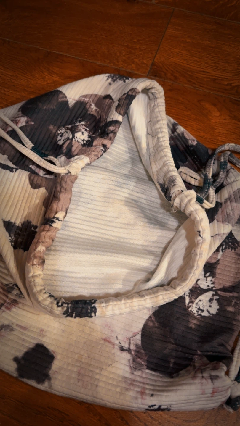 ⚽ Floral Drawstring Bag - photo 2