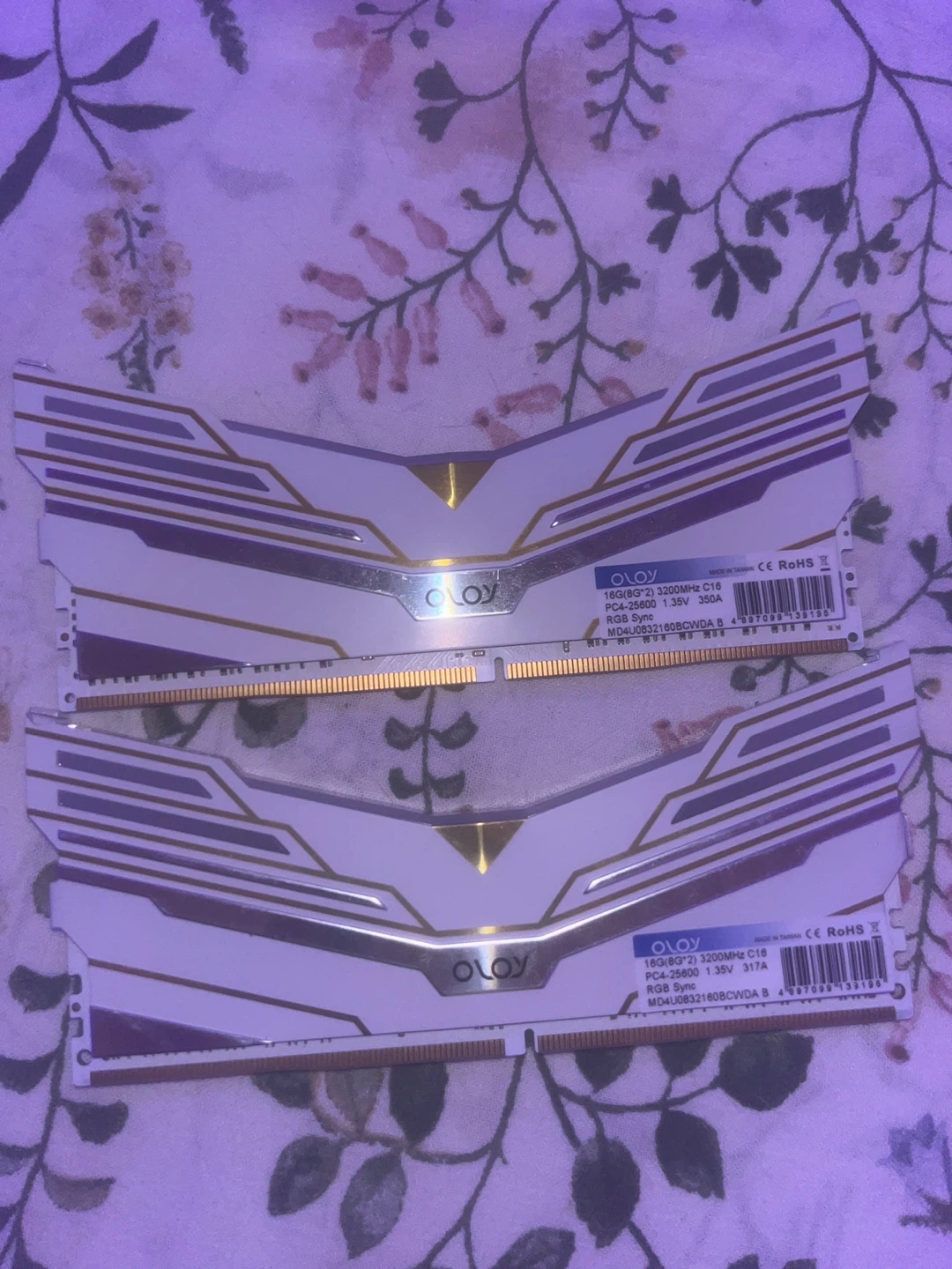 2x OLOy 16GB DDR4 RAM 3200MHz