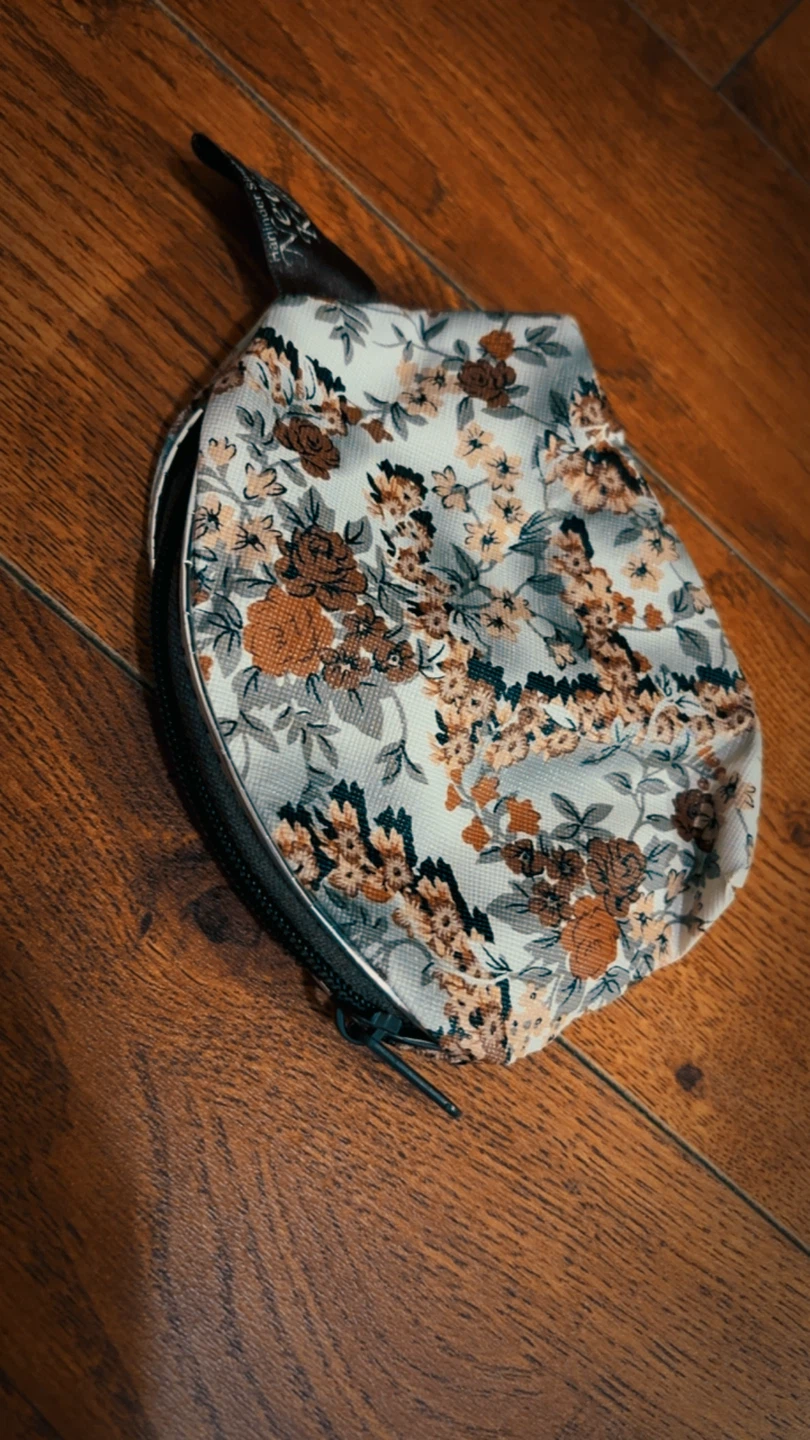 ⚽ Floral Cosmetic Bag Pouch - photo 3