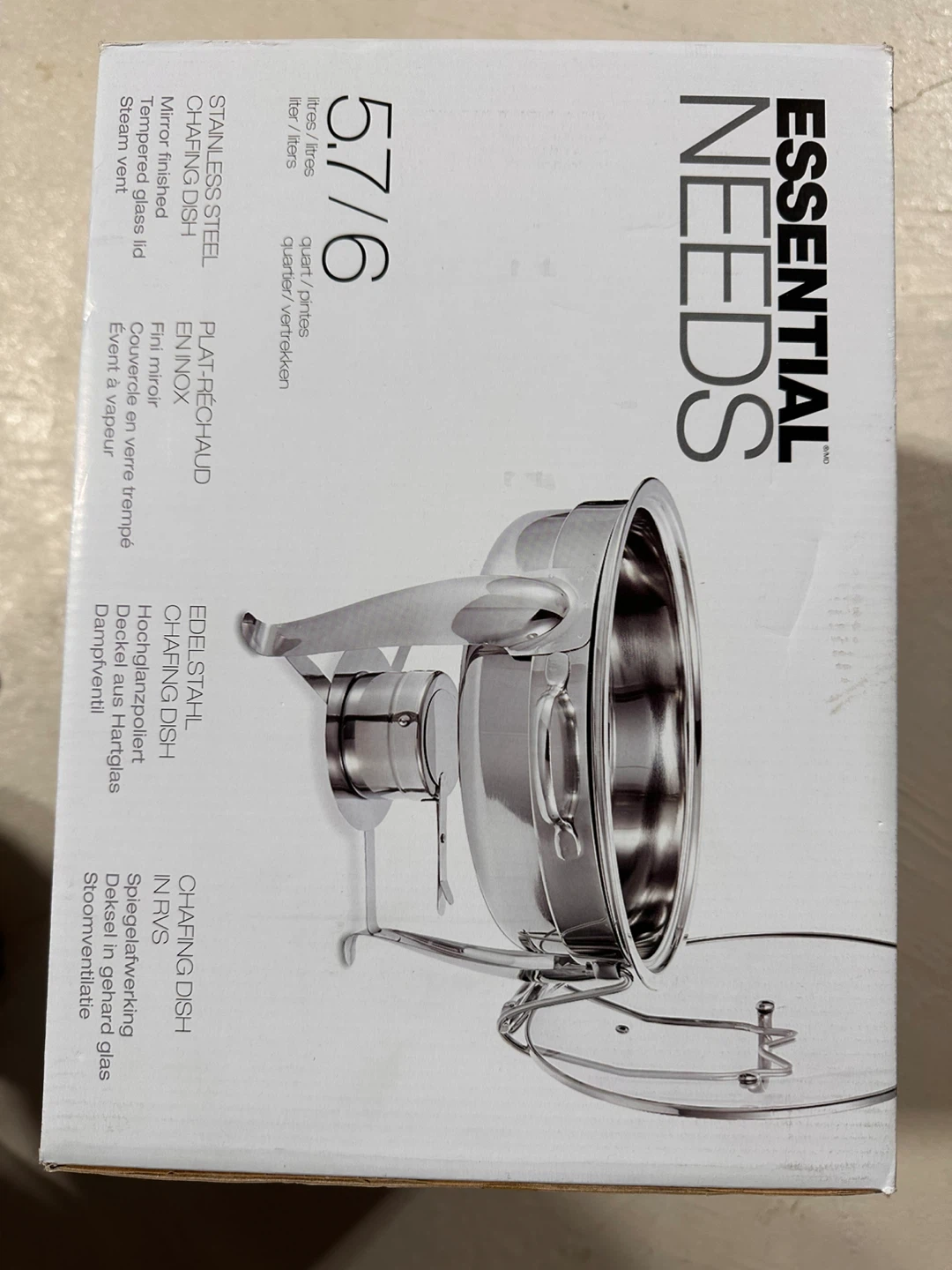 Essential Needs Stainless Steel Chafing Dish - photo 3