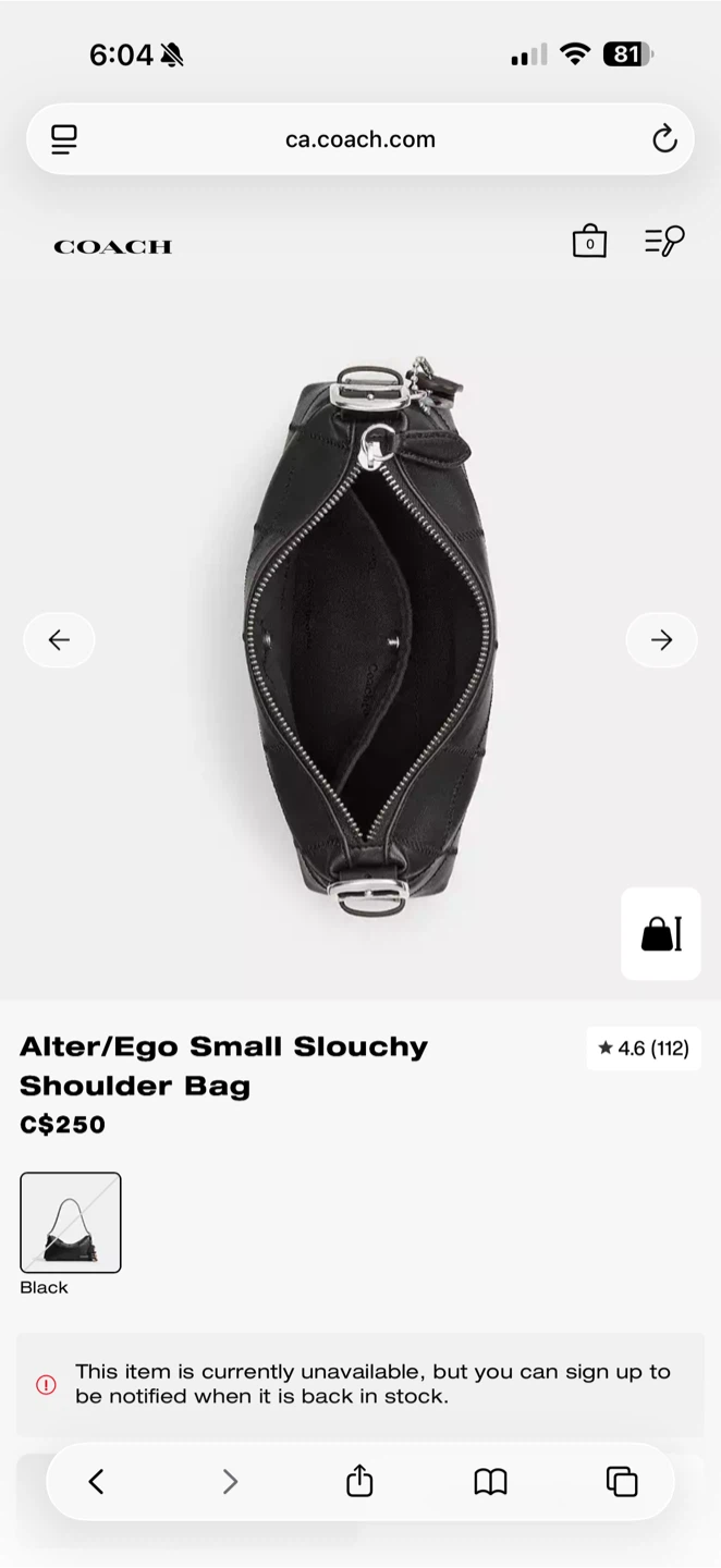 Coachtopia Alter/Ego Small Slouchy Shoulder Bag - photo 4