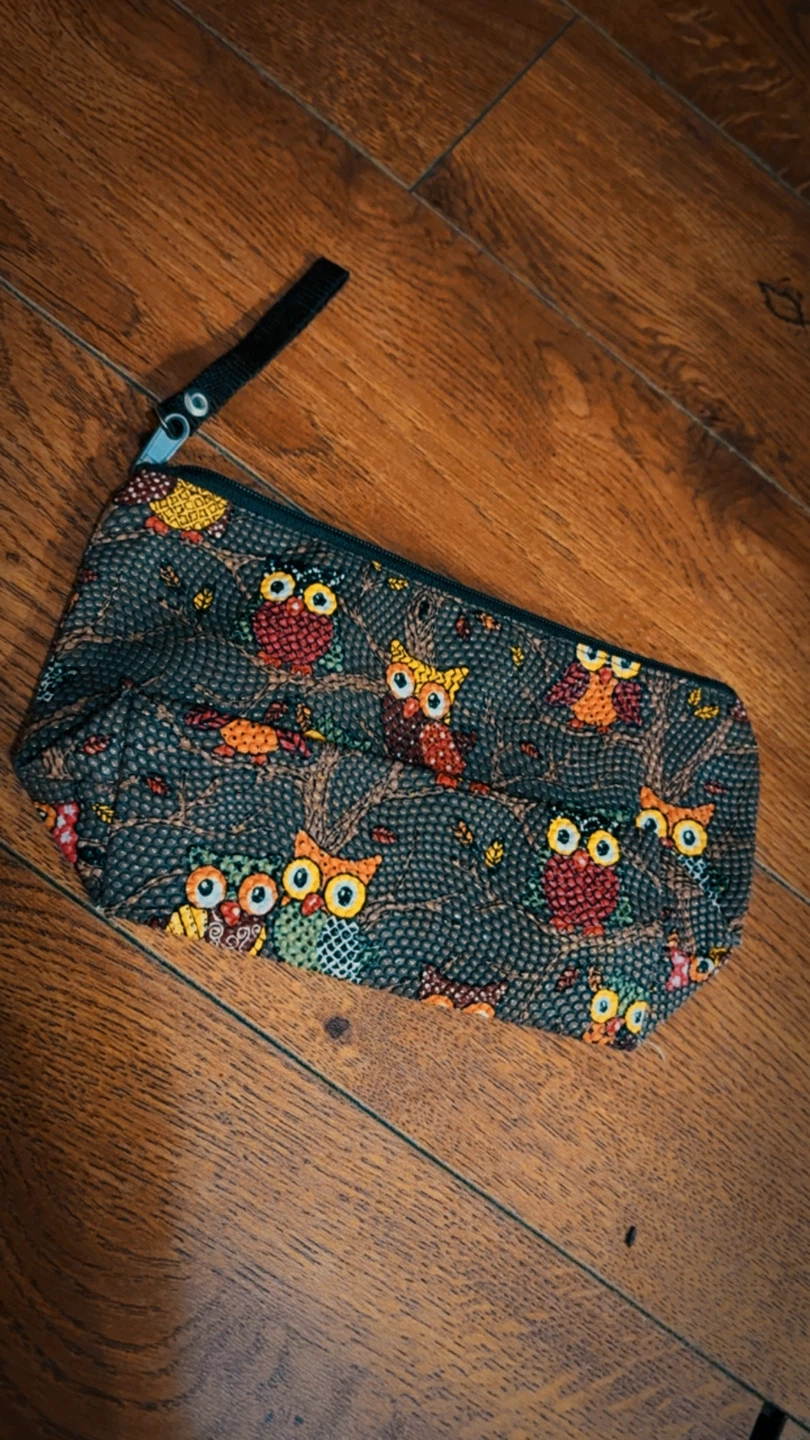 ⚽ Pencil Case / Pouch with Owl Design - photo 2