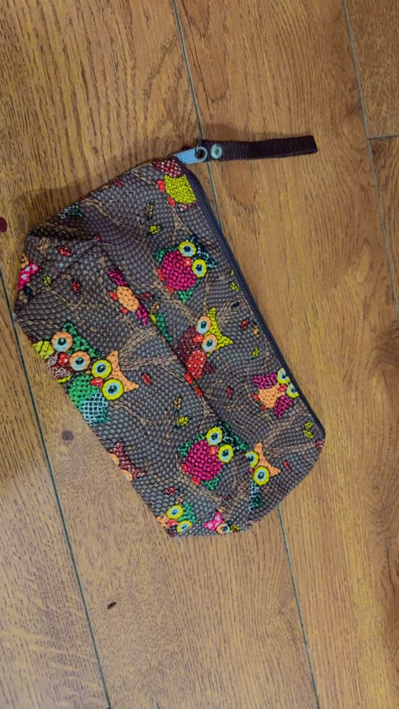 ⚽ Pencil Case / Pouch with Owl Design