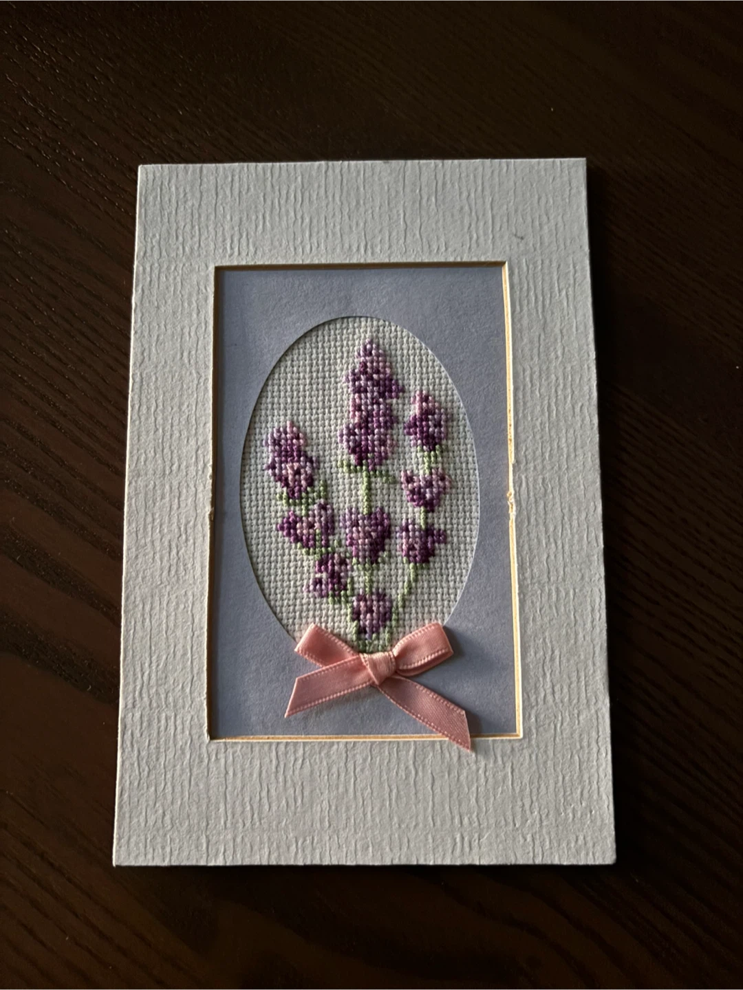 Cross stitch flower ⚽