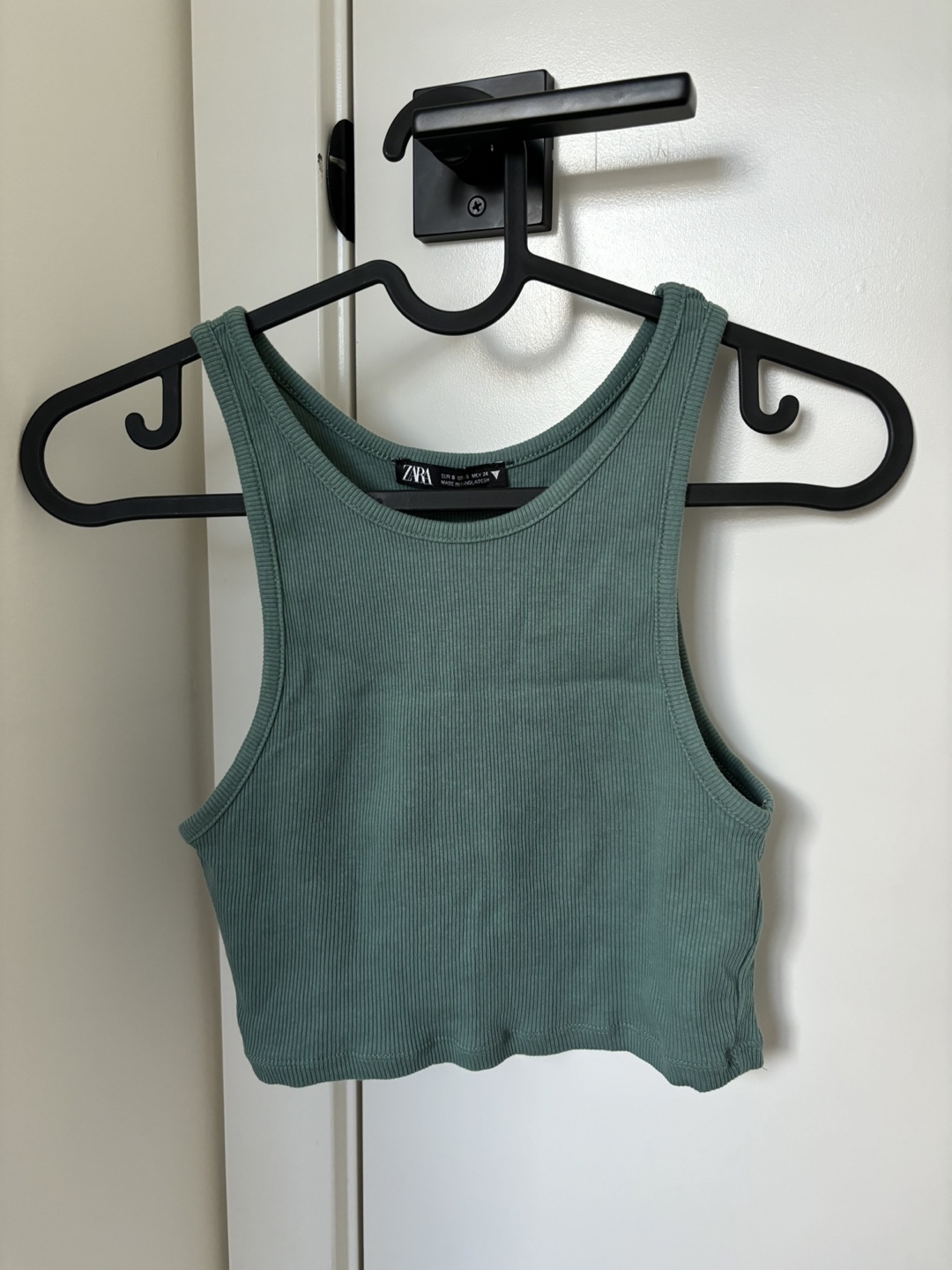 Zara Ribbed Tank Top