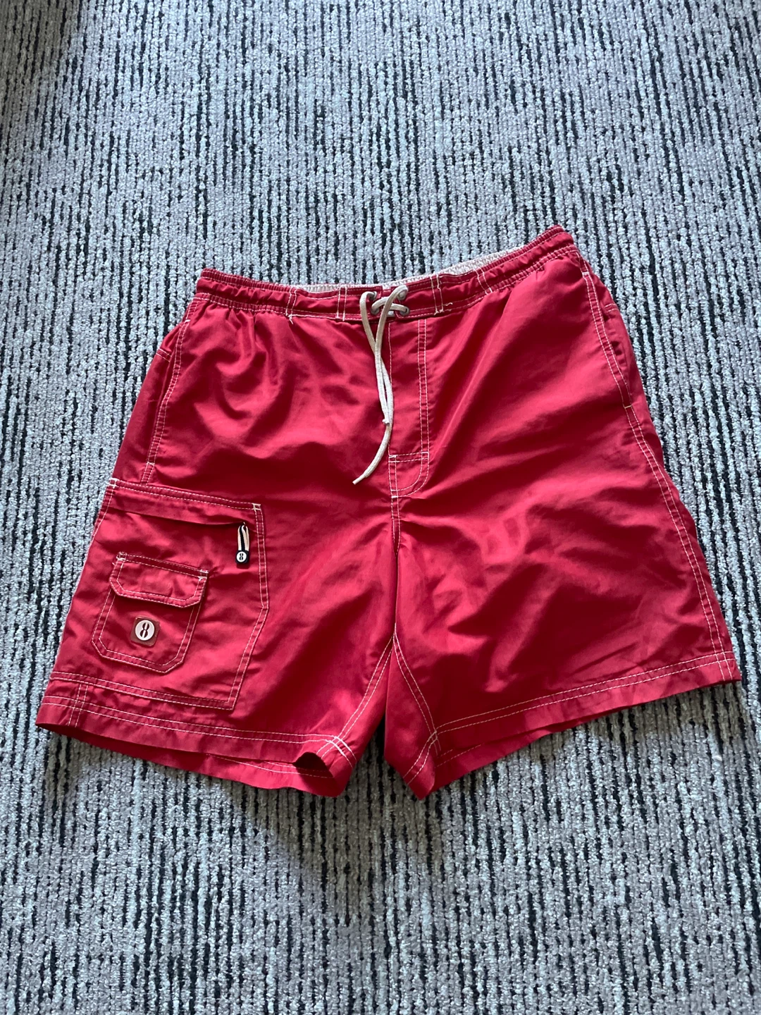 ⚽️Red Swim Trunks