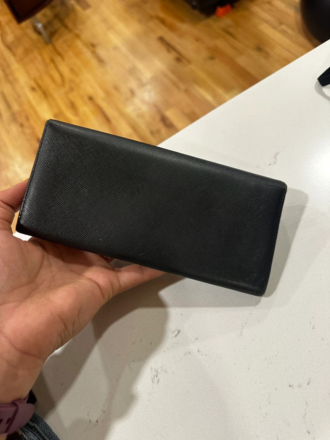 Prada Black Saffiano Leather Wallet - photo 3
