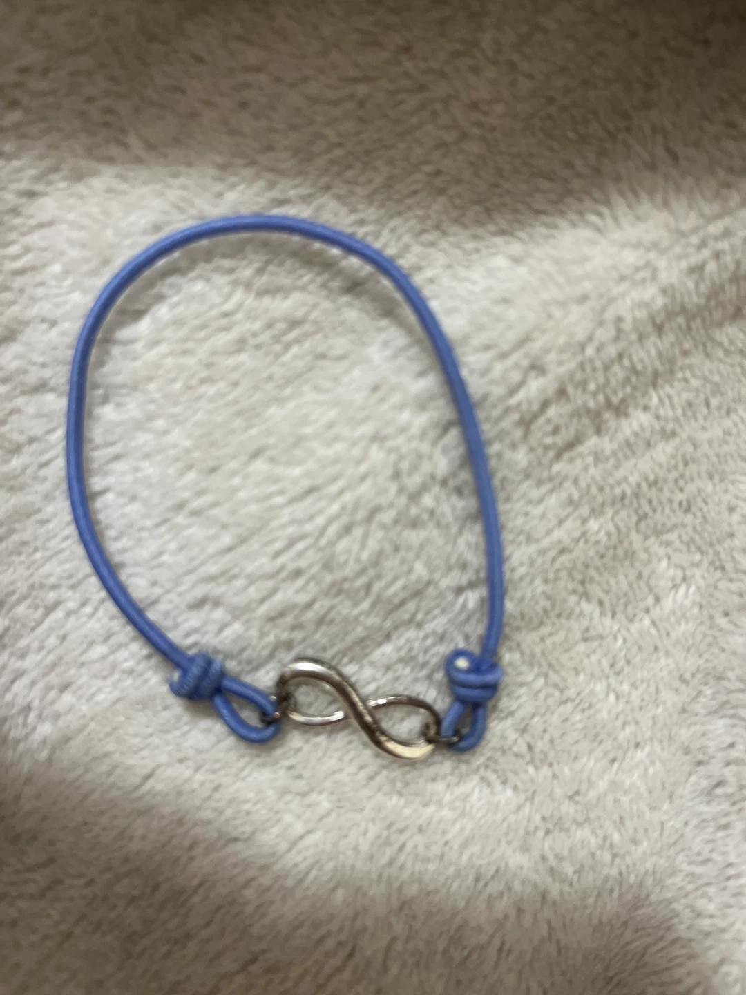 ⚽️Blue Cord Infinity Bracelet