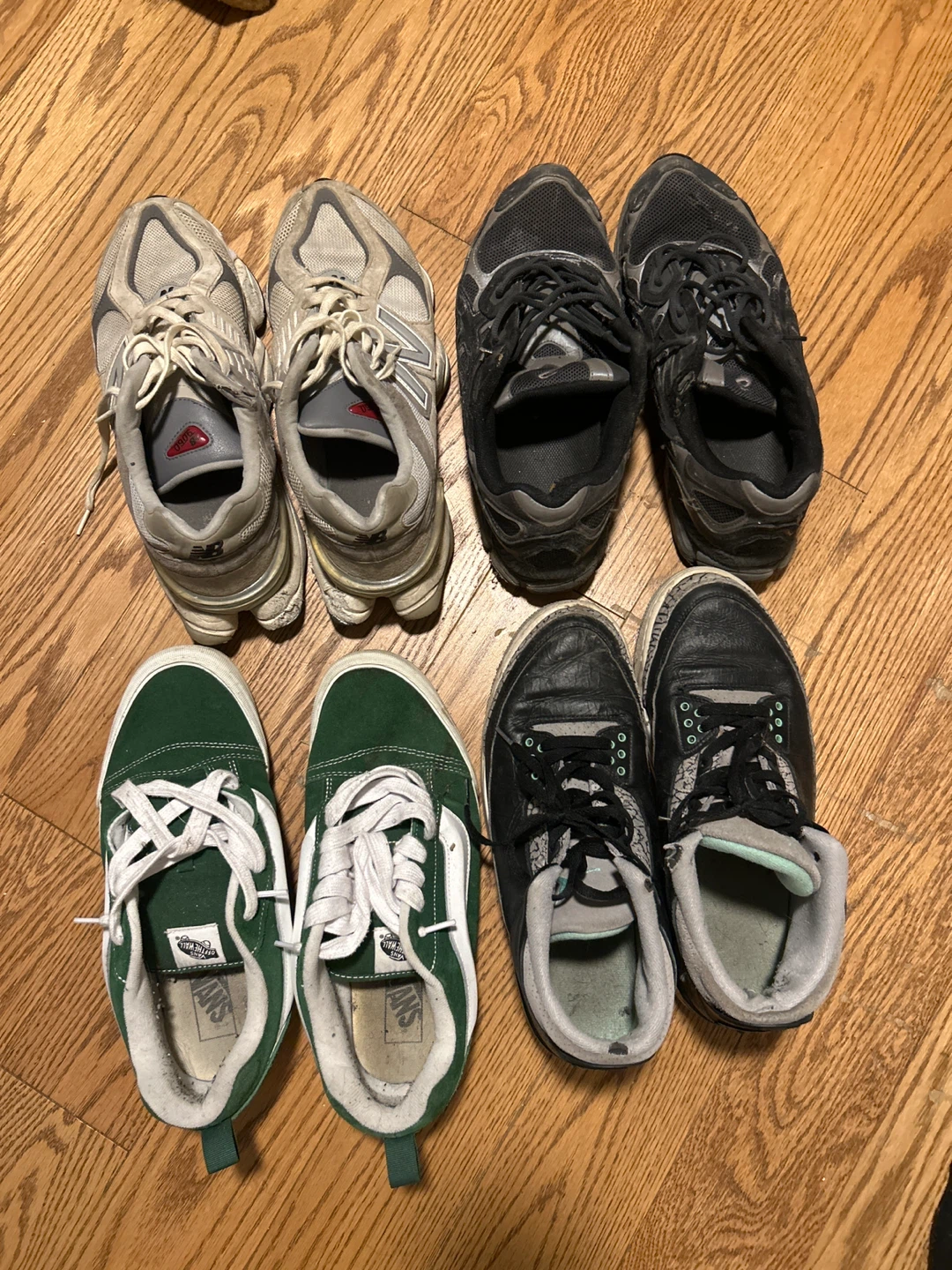 New Balance, Vans, and Nike Shoes Bundle