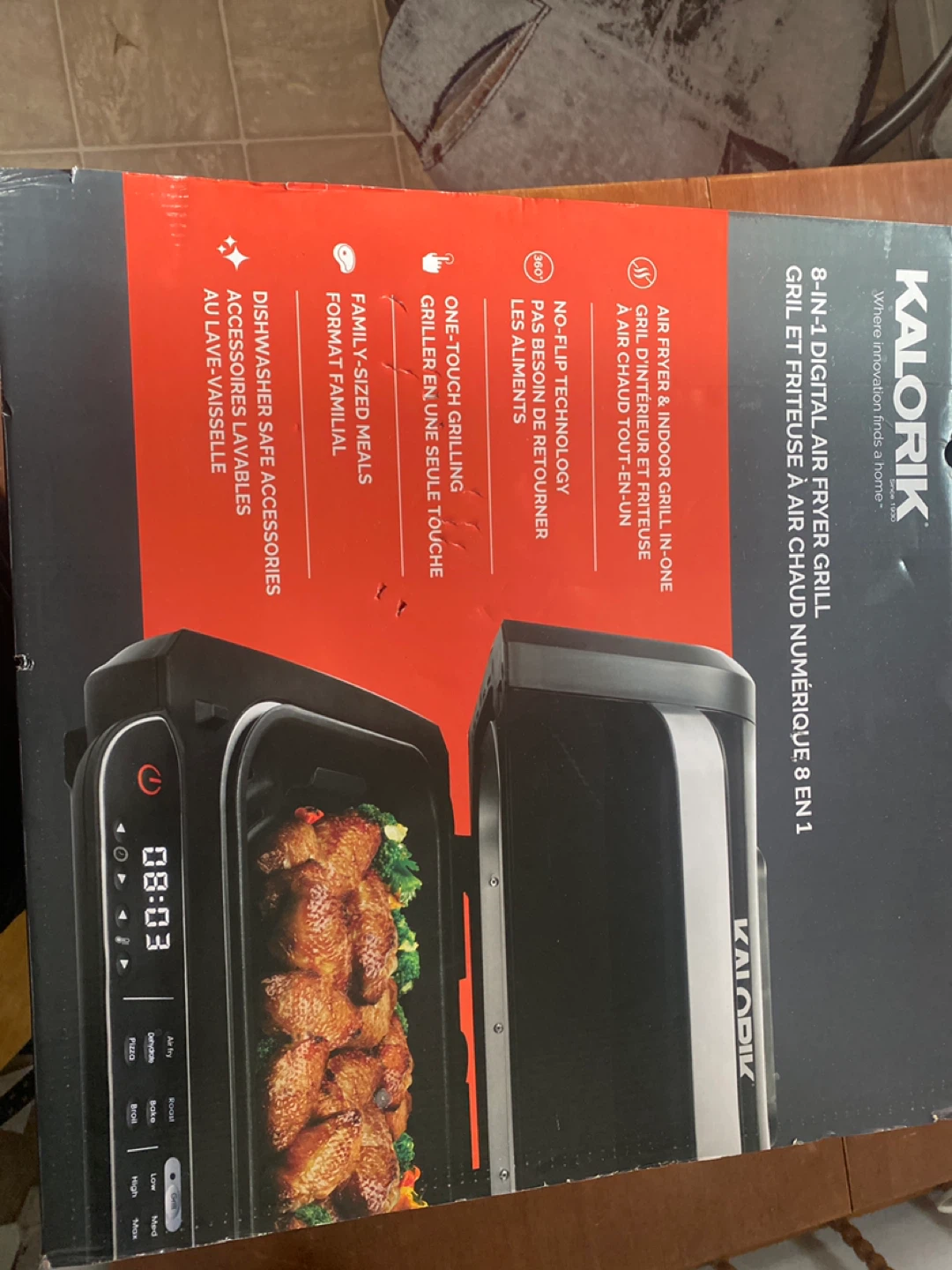 Kalorik 8-in-1 Digital Air Fryer Grill - photo 2
