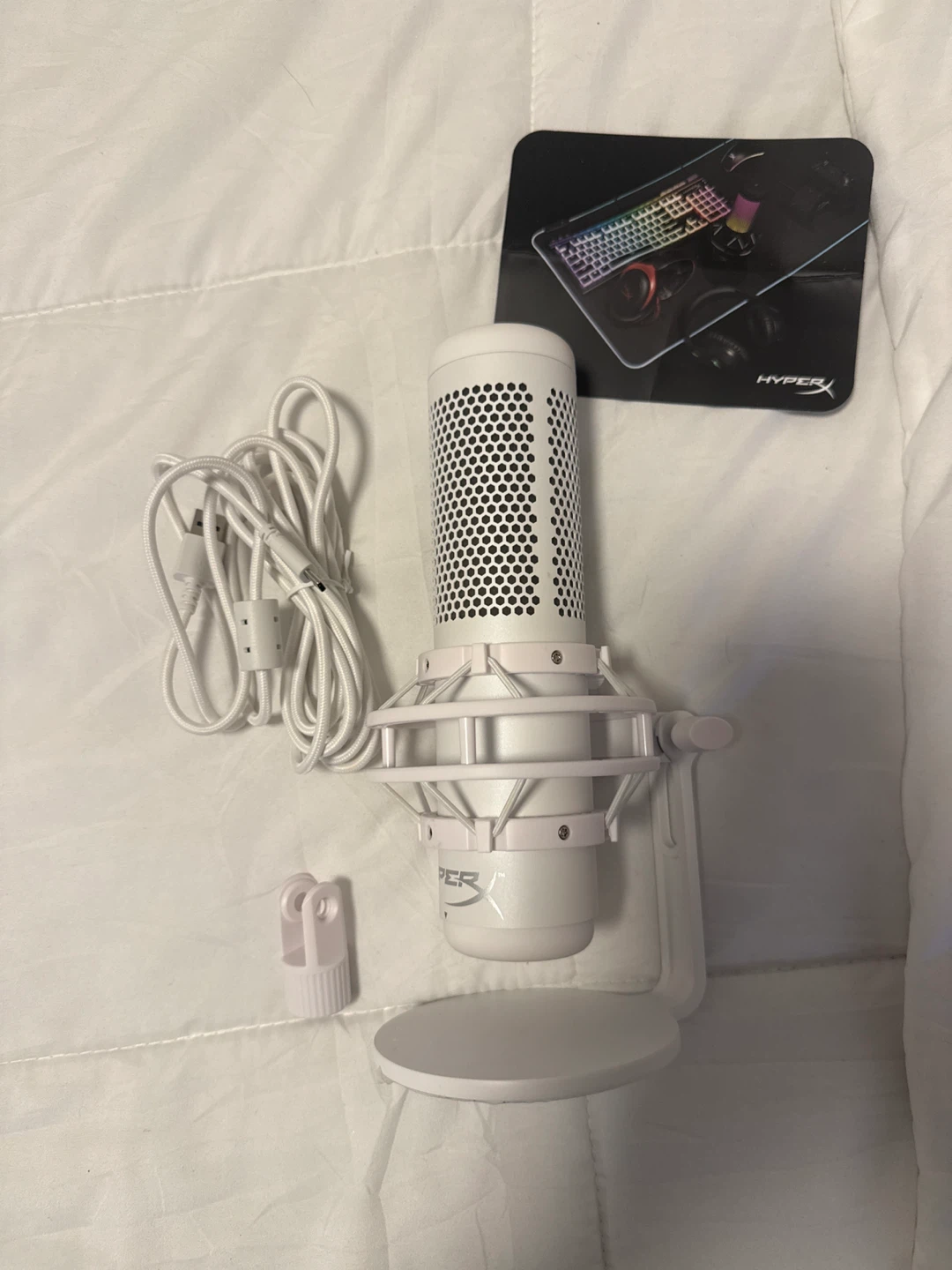 HyperX QuadCast S White Microphone - photo 2
